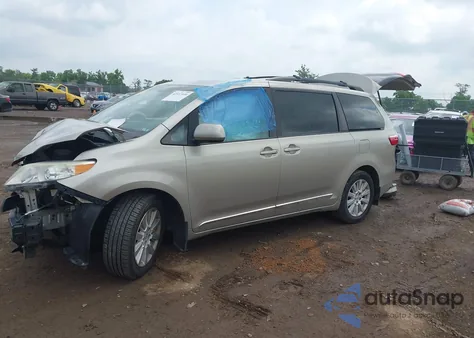 2015 Toyota Sienna Le 7 Passenger из США, поврежденный, VIN 5TDJK3DCXFS123329